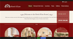 Desktop Screenshot of hoteldesterome.com